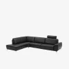 Modu hjørnesofa m/openend Sort læder