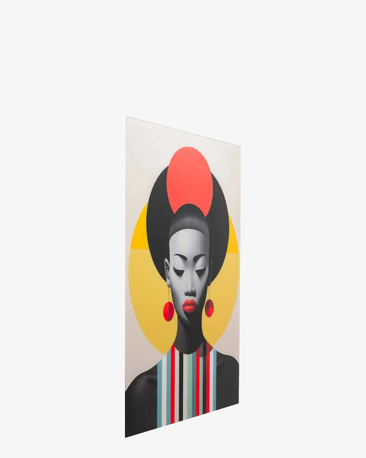 Muse retro lady red glas galleri Galleri
