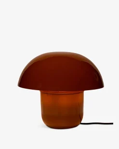 Mushroom bordlampe Brun