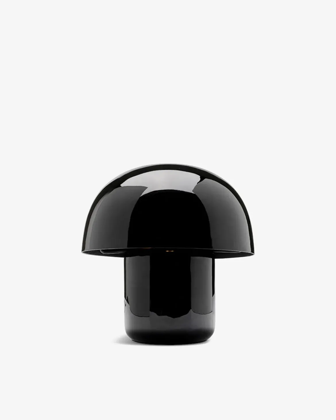 Mushroom bordlampe Sort