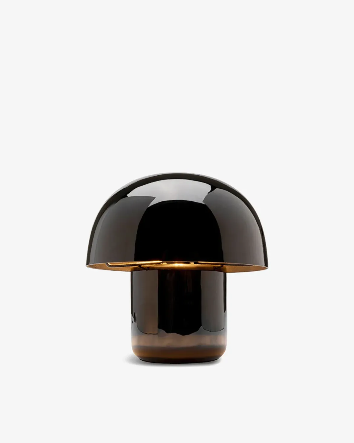 Mushroom bordlampe Sort