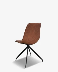 Noor spisebordsstol Cognac