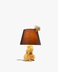 Pindsvin familie bordlampe Bordlampe