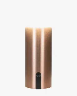 Porcini bordlampe Kobber