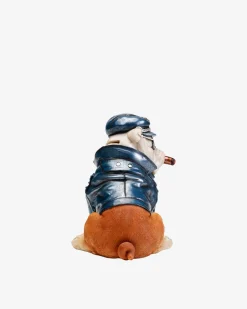 Punk bulldog sparegris Pynt