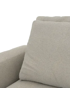 Rio hjørnesofa Højrevendt med stor pufafslutning