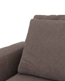 Rio hjørnesofa Højrevendt med stor pufafslutning