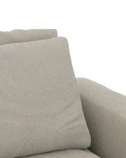 Rio hjørnesofa Venstrevendt med pufafslutning