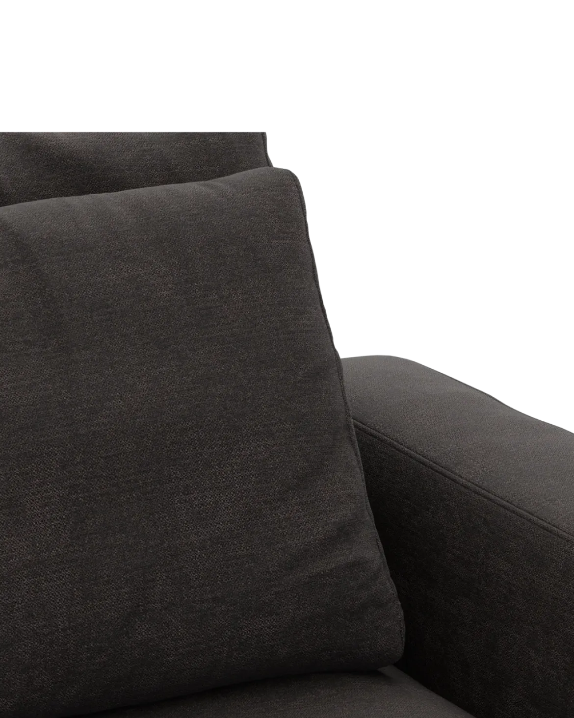 Rio hjørnesofa Venstrevendt med stor pufafslutning