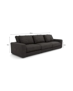 Rio 3 pers. sofa