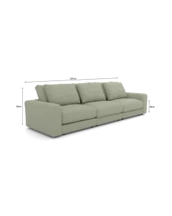 Rio 3 pers. sofa