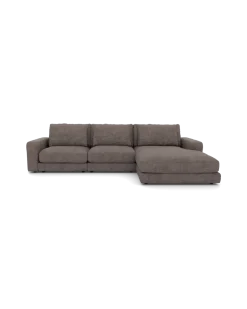 Rio Sofa Med chaiselong højre og bred arm