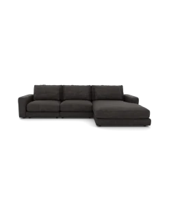 Rio Sofa Med chaiselong højre og bred arm