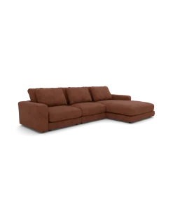 Rio Sofa Med chaiselong højre og bred arm
