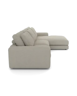 Rio Sofa Med chaiselong højre og bred arm