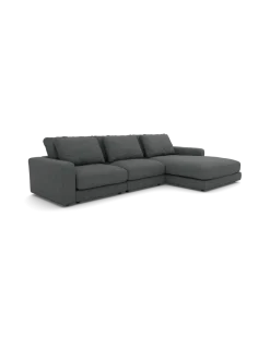 Rio Sofa Med chaiselong højre og bred arm