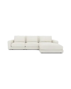 Rio Sofa Med chaiselong højre og bred arm