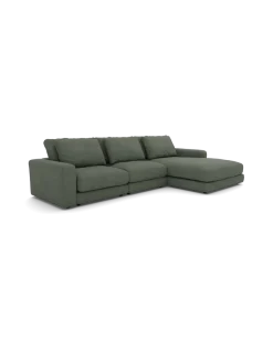 Rio Sofa Med chaiselong højre og bred arm