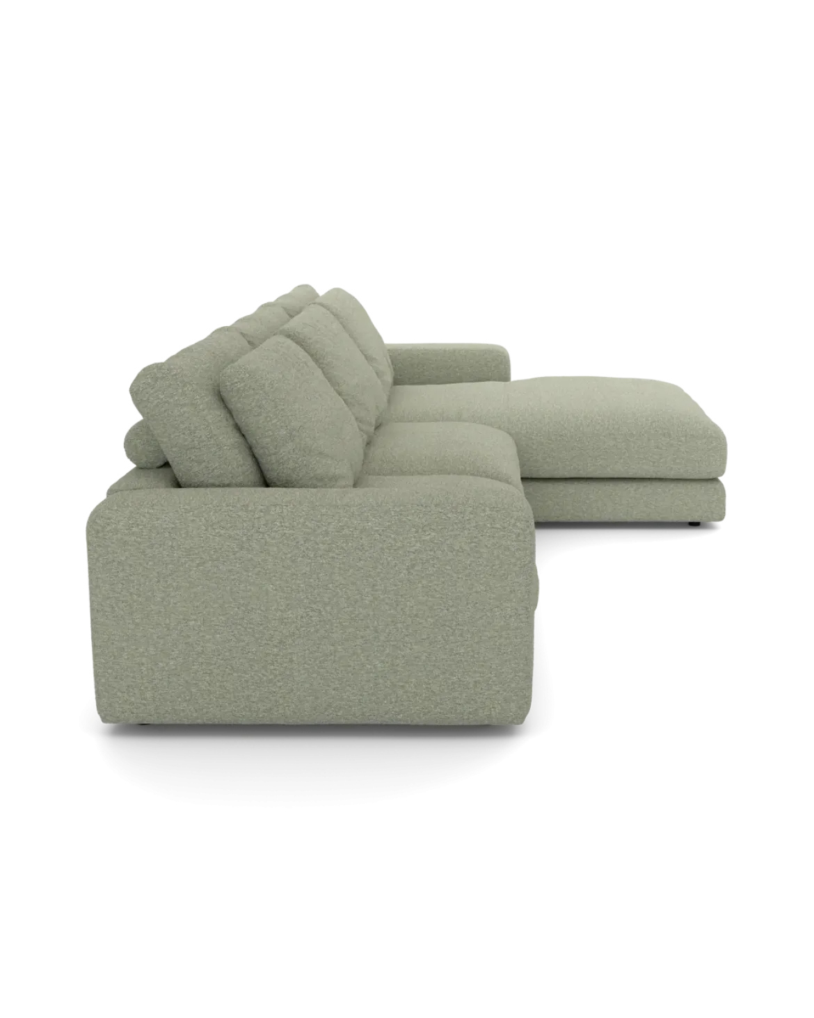 Rio Sofa Med chaiselong højre og bred arm