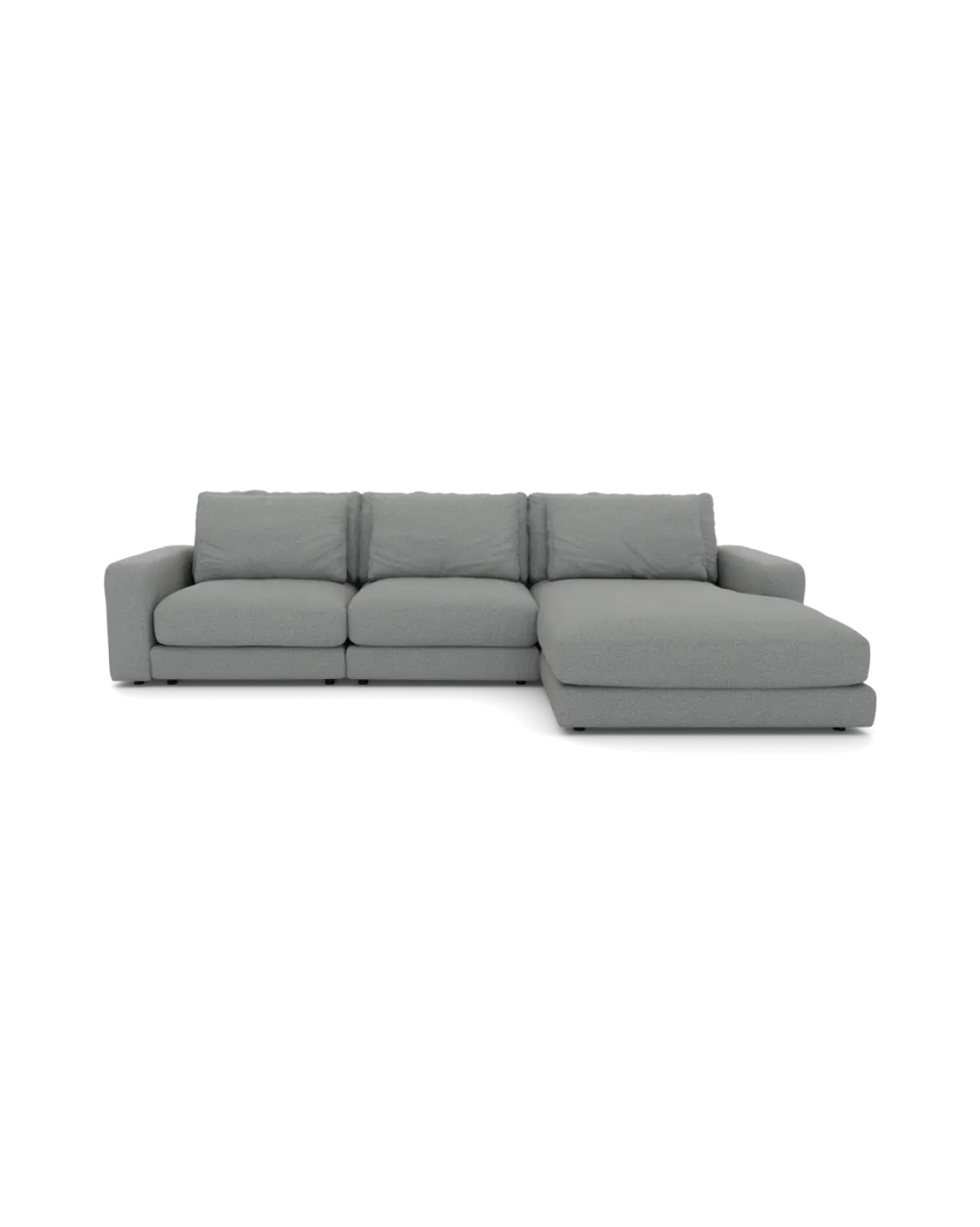 Rio Sofa Med chaiselong højre og bred arm