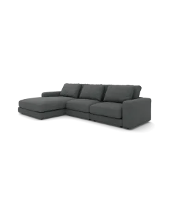 Rio Sofa Med chaiselong venstre og bred arm