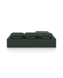 Rio Sofa Med chaiselong venstre og bred arm