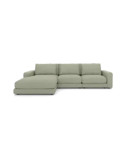 Rio Sofa Med chaiselong venstre og bred arm