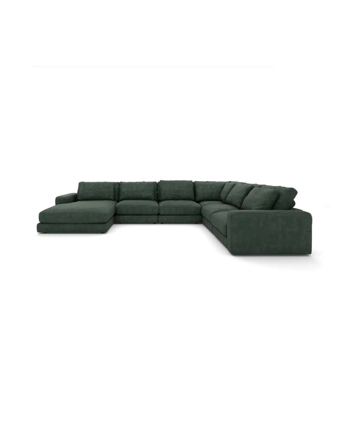 Rio U-sofa Højrevendt med chaiselong