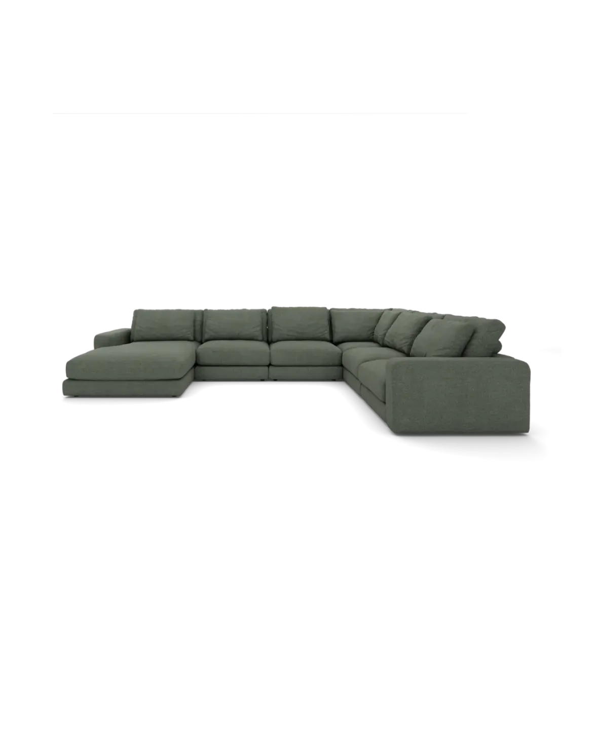 Rio U-sofa Højrevendt med chaiselong