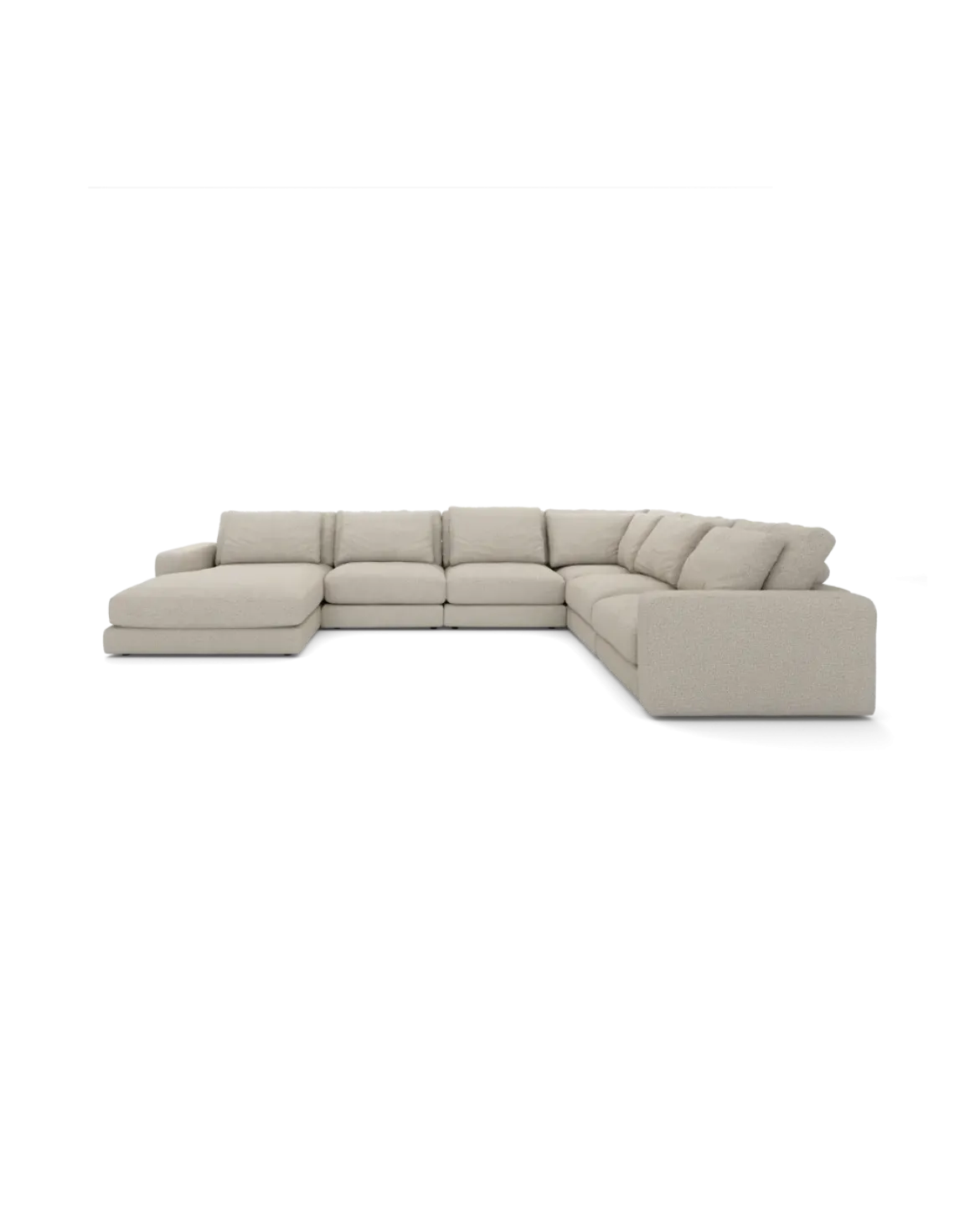 Rio U-sofa Højrevendt med chaiselong
