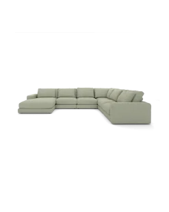 Rio U-sofa Højrevendt med chaiselong
