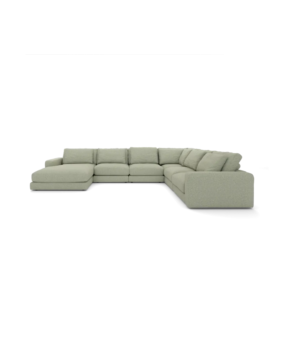 Rio U-sofa Højrevendt med chaiselong