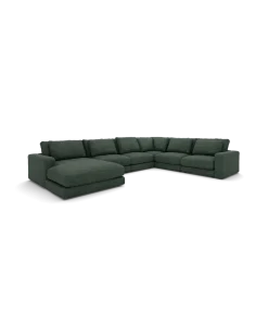 Rio U-sofa Højrevendt med chaiselong