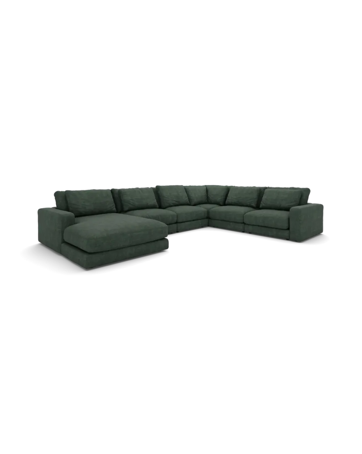 Rio U-sofa Højrevendt med chaiselong
