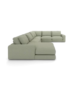 Rio U-sofa Højrevendt med chaiselong