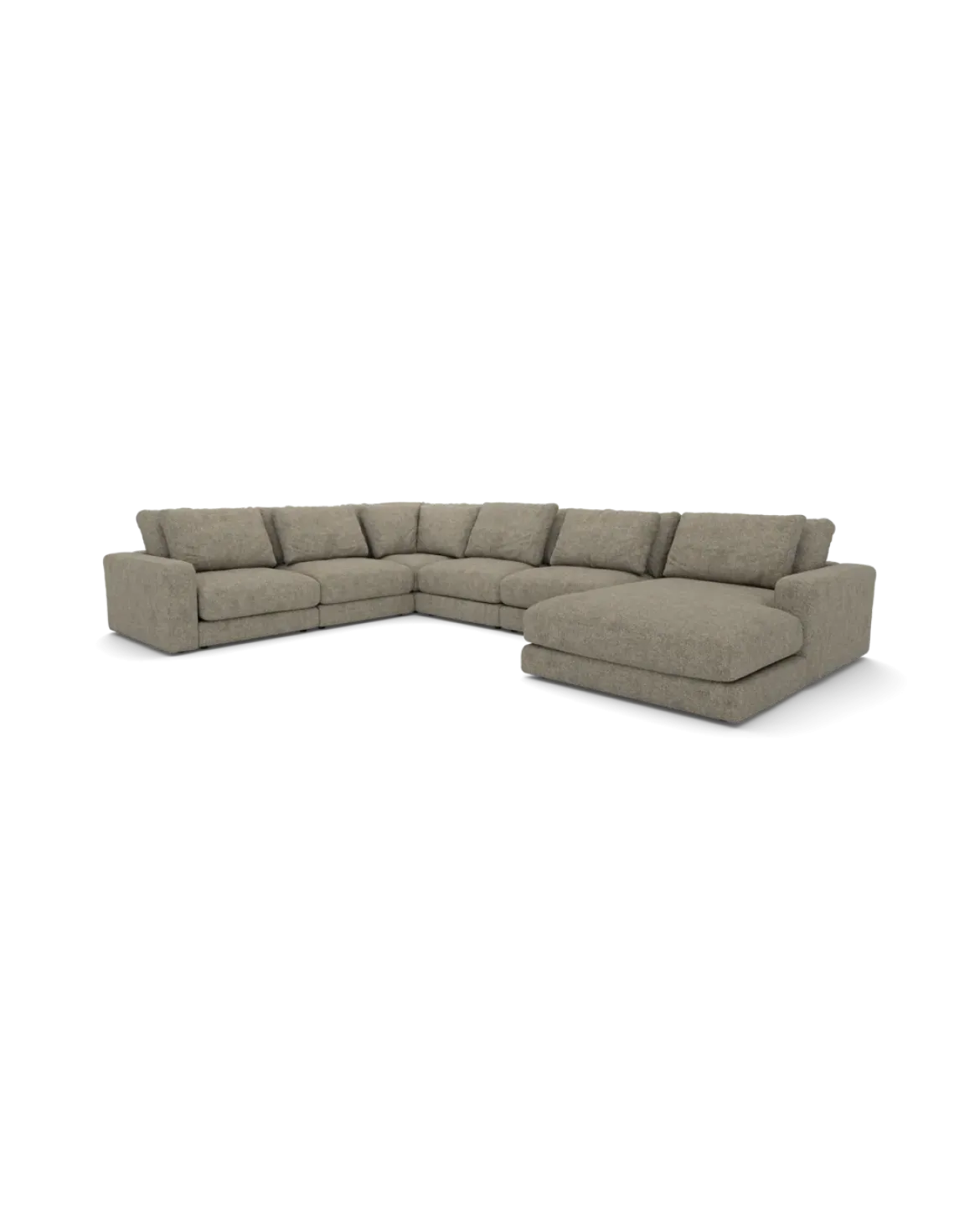 Rio U-sofa Venstrevendt med chaiselong