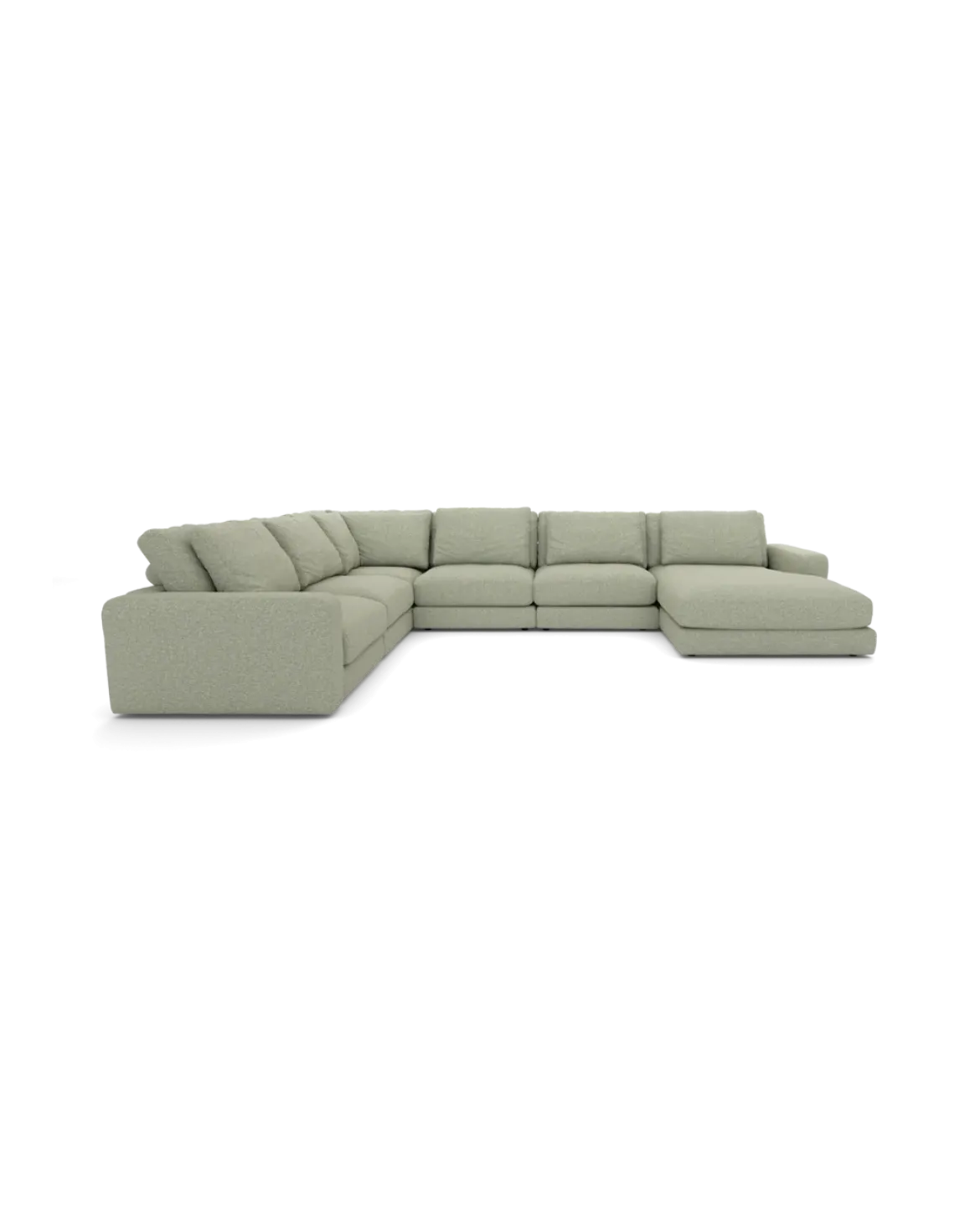 Rio U-sofa Venstrevendt med chaiselong