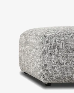 Risor puff Lys grå*