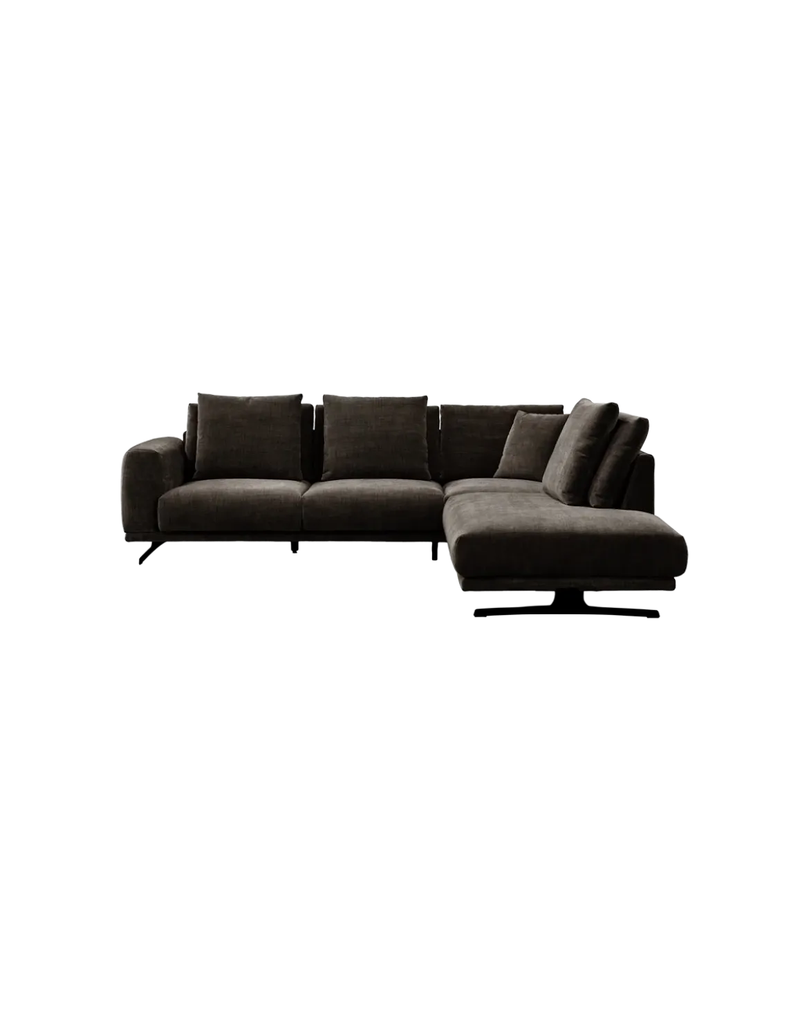 Salerno hjørnesofa Højrevendt m. open end