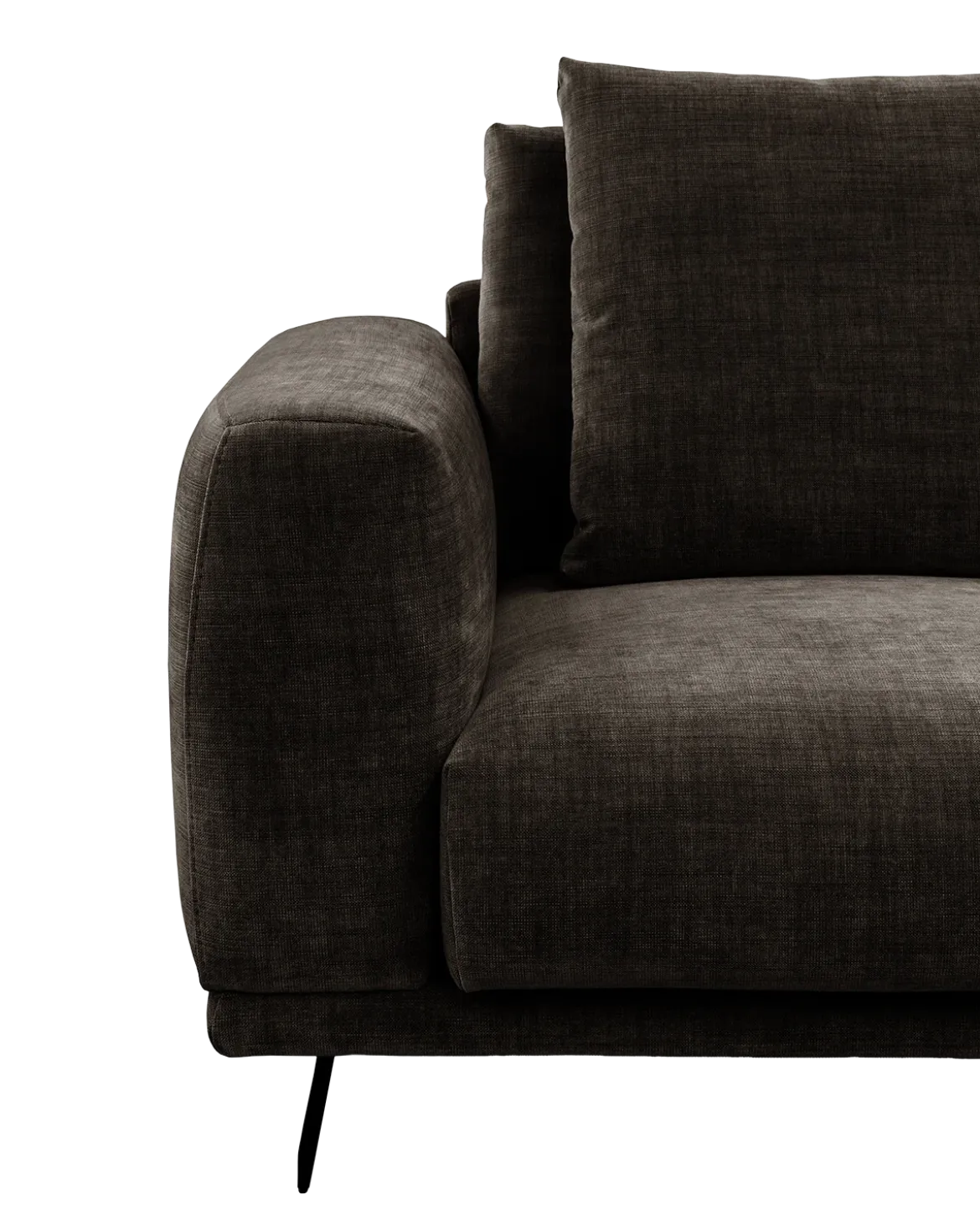 Salerno hjørnesofa Højrevendt m. open end