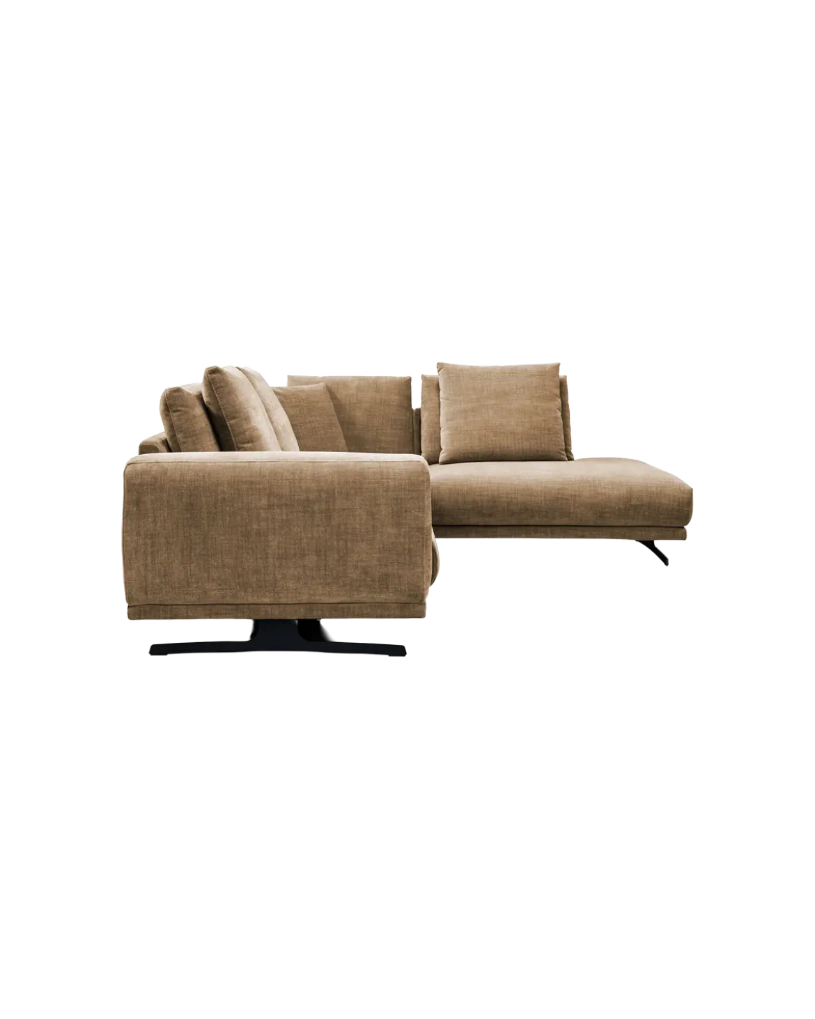 Salerno hjørnesofa Højrevendt m. open end