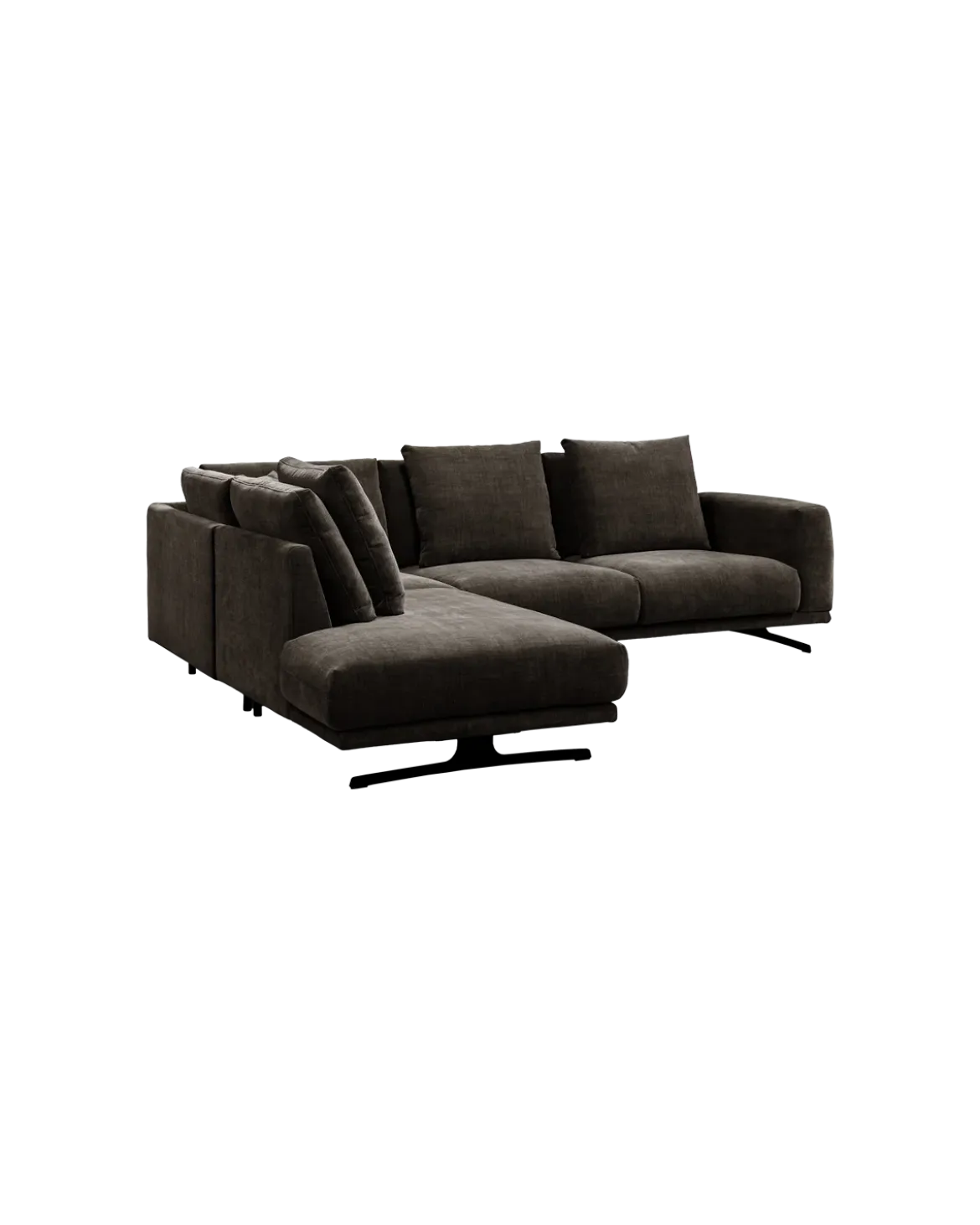 Salerno hjørnesofa Venstrevendt m. open end