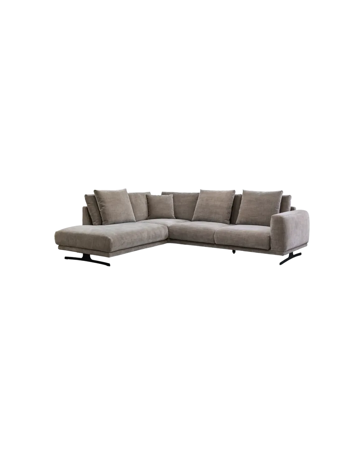 Salerno hjørnesofa Venstrevendt m. open end