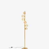 Scala balls gulvlampe Messing