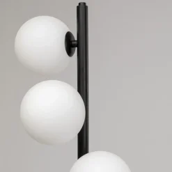Scala balls gulvlampe Sort/frosted