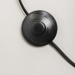 Scala balls gulvlampe Sort/frosted