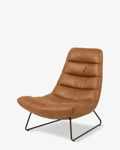 Siesta loungestol Cognac