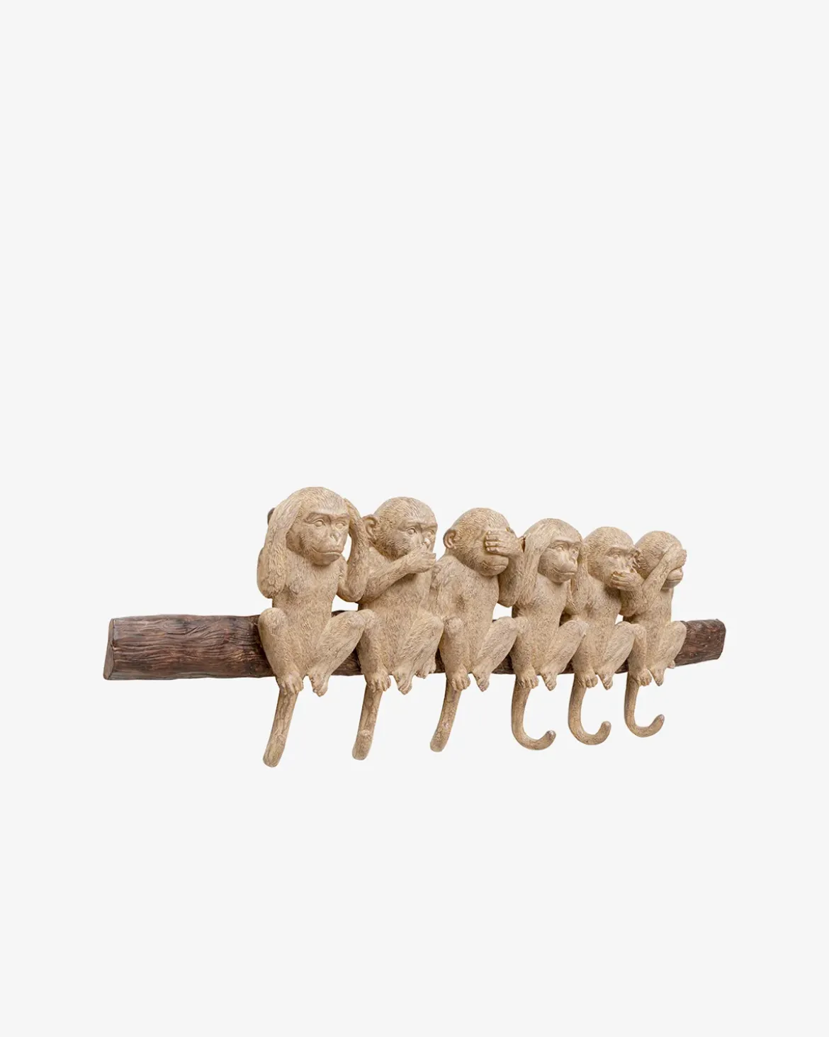Six monkeys knagerække Knage
