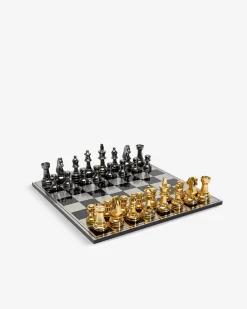 Skaksæt guld/sølv Spil