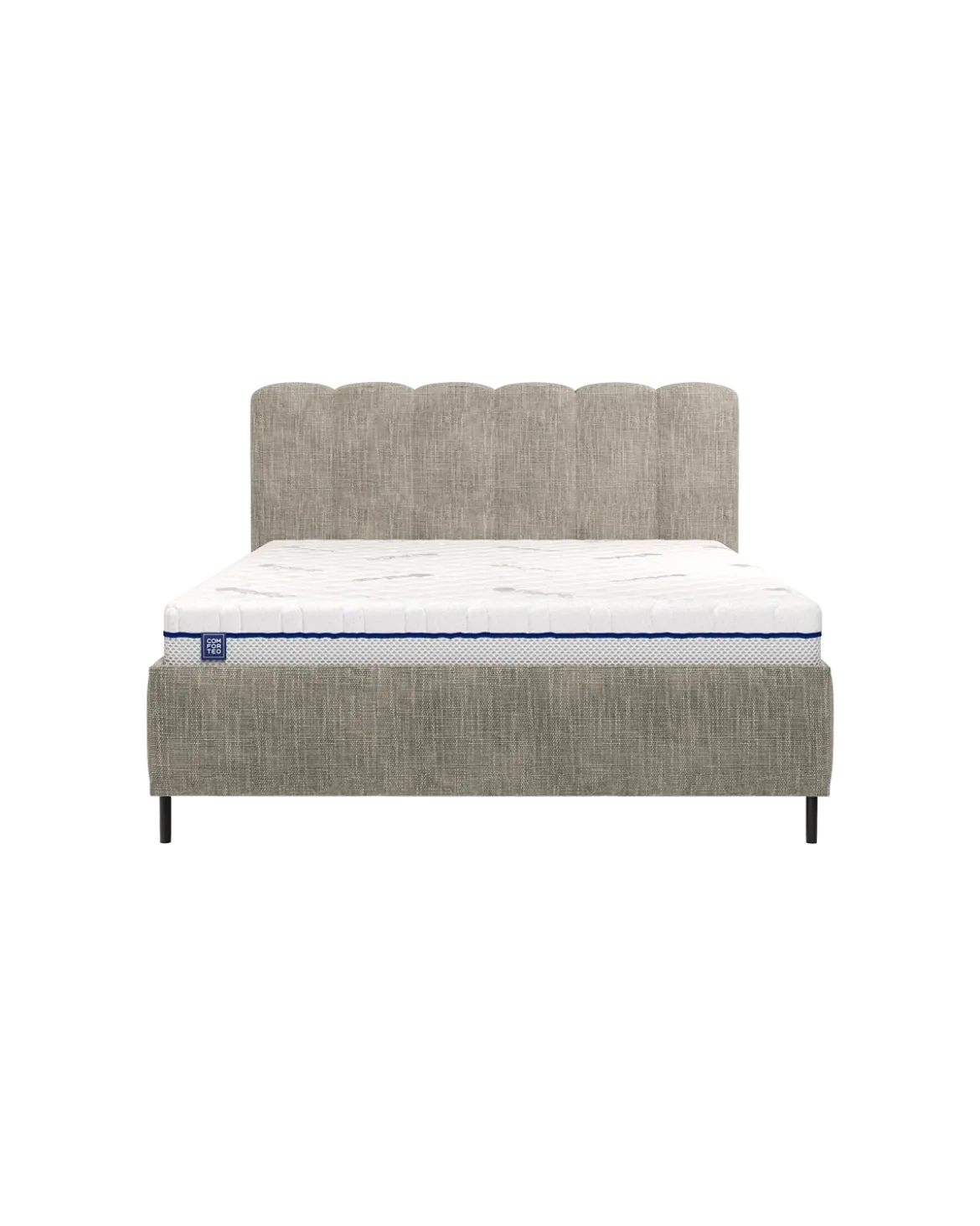 Soul magasinseng 140x200 cm m/gavl Taupe
